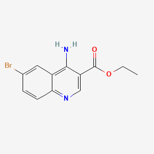 Ethyl 4-amino-6-bromoquinoline-3-carboxylate