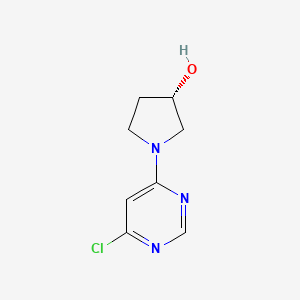 (S)-1-(6-Chloro-pyrimidin-4-yl)-pyrrolidin-3-ol