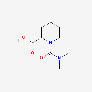 1-(Dimethylcarbamoyl)piperidine-2-carboxylic acid