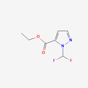 ethyl 1-(difluoromethyl)-1H-pyrazole-5-carboxylate
