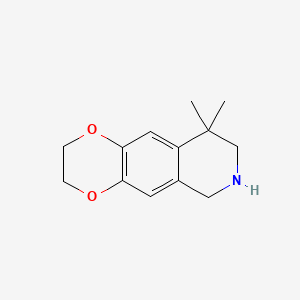9,9-Dimethyl-2,3,6,7,8,9-hexahydro-[1,4]dioxino[2,3-g]isoquinoline