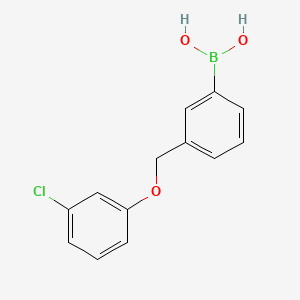 (3-((3-Chlorophenoxy)methyl)phenyl)boronic acid