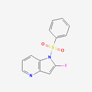 1-(Phenylsulfonyl)-2-iodo-4-azaindole