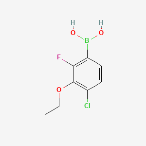 4-Chloro-3-ethoxy-2-fluorophenylboronic acid
