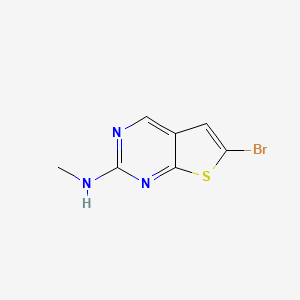 6-bromo-N-methylthieno[2,3-d]pyrimidin-2-amine