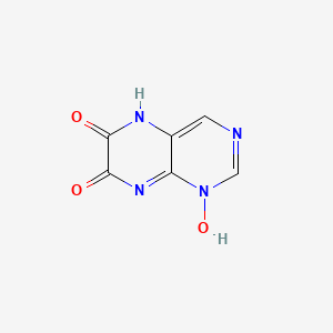 1-Hydroxy-1,5-dihydropteridine-6,7-dione