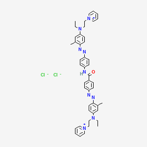 molecular formula C45H49Cl2N9O B573301 EC 420-950-3 CAS No. 163831-67-2