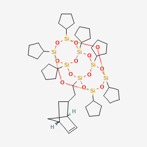 PSS-(2-(5-Norbornen-2-yl)ethyl)-Heptacyclopentyl substituted
