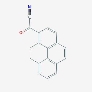 B057332 Pyrene-1-carbonyl cyanide CAS No. 124679-13-6