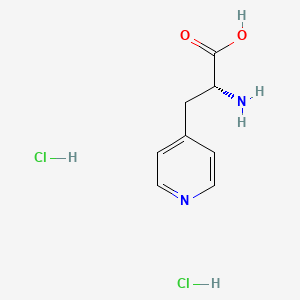 molecular formula C8H12Cl2N2O2 B573353 H-D-4-Pal-OH.2HCl 