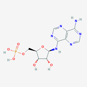 molecular formula C11H15N6O7P B057337 App-MP CAS No. 116168-71-9