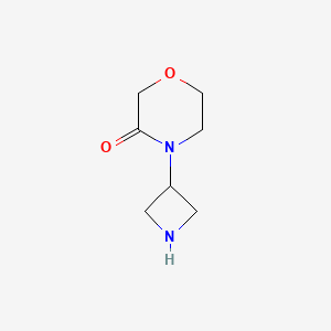 4-(Azetidin-3-yl)morpholin-3-one