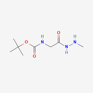 tert-butyl N-[2-(2-methylhydrazinyl)-2-oxoethyl]carbamate
