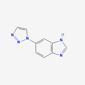 5-(1H-1,2,3-Triazol-1-yl)-1H-benzo[d]imidazole