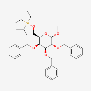 Methyl 2,3,4-tri-O-benzyl-6-O-triisopropylsilyl-A-D-galactopyranoside