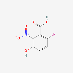 6-Fluoro-3-hydroxy-2-nitrobenzoic acid