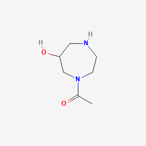 1-Acetyl-1,4-diazepan-6-ol