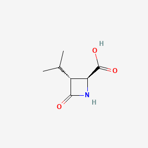 (2S,3R)-3-Isopropyl-4-oxoazetidine-2-carboxylic acid
