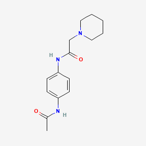 molecular formula C4H10OSi B5734867 Silanol, ethenyldimethyl- CAS No. 5906-75-2