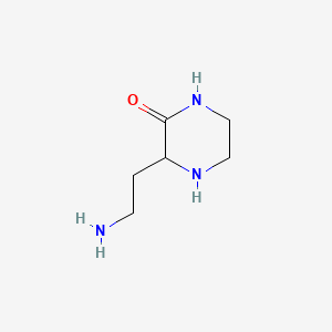 3-(2-Aminoethyl)piperazin-2-one
