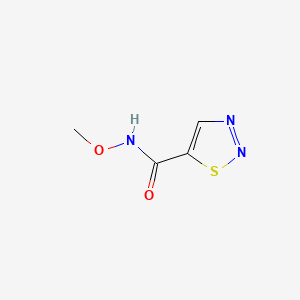 N-methoxy-1,2,3-thiadiazole-5-carboxamide