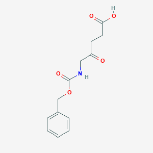 molecular formula C13H15NO5 B057352 5-(((Benzyloxy)carbonyl)amino)-4-oxopentanoic acid CAS No. 112661-85-5