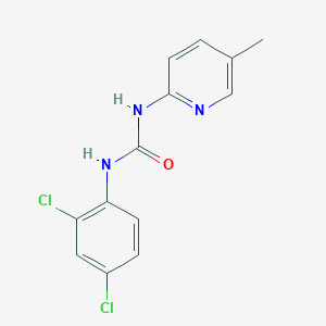 molecular formula C13H11Cl2N3O B5735201 1-(2,4-dichlorophenyl)-3-(5-methylpyridin-2-yl)urea 