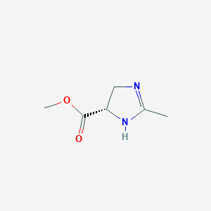 1H-Imidazole-4-carboxylicacid,4,5-dihydro-4-methyl-,methylester,(S)-(9CI)