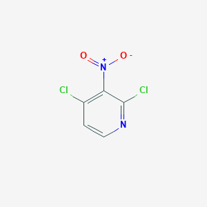 molecular formula C5H2Cl2N2O2 B057353 2,4-二氯-3-硝基吡啶 CAS No. 5975-12-2