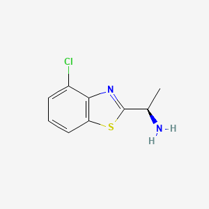 (R)-1-(4-chlorobenzo[d]thiazol-2-yl)ethanamine