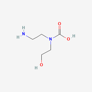 (2-Aminoethyl)(2-hydroxyethyl)carbamic acid