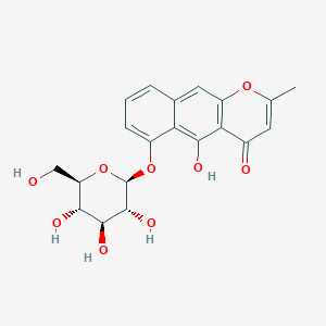 molecular formula C20H20O9 B057354 Cassiaside A CAS No. 123914-49-8
