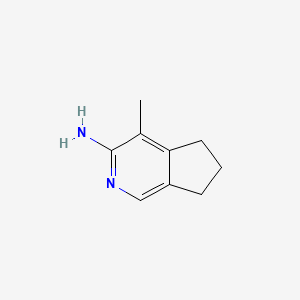 4-Methyl-6,7-dihydro-5H-cyclopenta[c]pyridin-3-amine