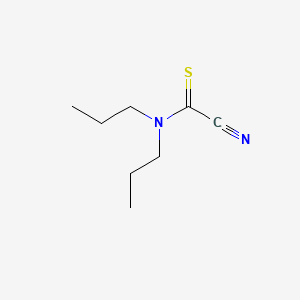 1-cyano-N,N-dipropylmethanethioamide