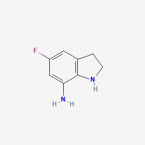 5-Fluoroindolin-7-amine