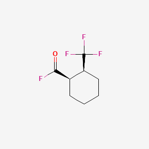 (1R,2S)-2-(trifluoromethyl)cyclohexane-1-carbonyl fluoride