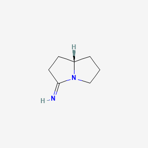 (S)-Tetrahydro-1H-pyrrolizin-3(2H)-imine