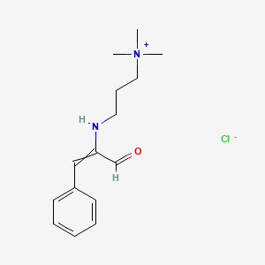 molecular formula C15H23ClN2O B573593 ITWNRVUOYUXMDT-UHFFFAOYSA-M CAS No. 177190-98-6