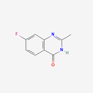 7-Fluoro-2-methylquinazolin-4-ol