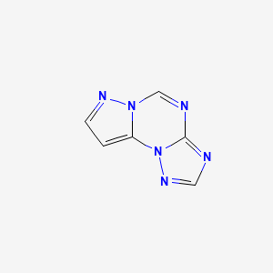 Pyrazolo[1,5-a][1,2,4]triazolo[1,5-c][1,3,5]triazine