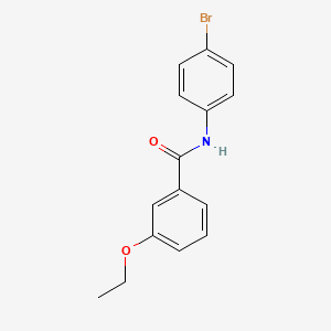 molecular formula C15H14BrNO2 B5736695 N-(4-bromophenyl)-3-ethoxybenzamide 