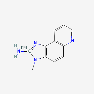 2-Amino-3-methyl-3H-imidazo[4,5-f]quinoline-2-14C