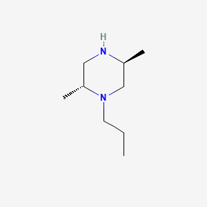 Piperazine, 2,5-dimethyl-1-propyl-, (2R,5S)-
