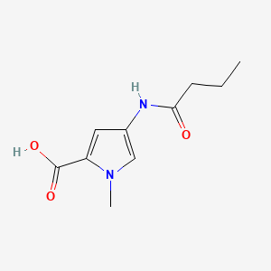 4-Butanamido-1-methyl-1H-pyrrole-2-carboxylic acid