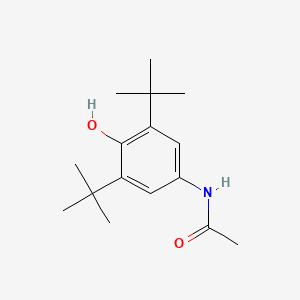 molecular formula C16H25NO2 B5737411 N-(3,5-di-tert-butyl-4-hydroxyphenyl)acetamide CAS No. 22903-23-7