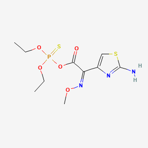 diethyl thiophosphoryl (Z)-(2-aminothiazol-4-yl)methoxyimino acetate