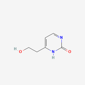 6-(2-Hydroxyethyl)pyrimidin-2(1H)-one