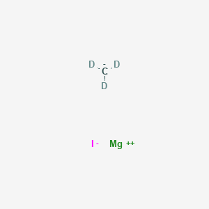 molecular formula CH3IMg B057380 三氘甲基碘化镁 CAS No. 41251-37-0