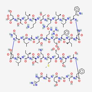 molecular formula C166H256N44O56S B573812 GLP-2 (rat) 