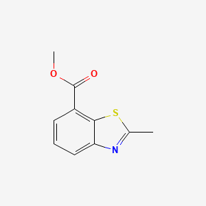 2-Methyl-7-benzothiazolecarboxylic acid methyl ester